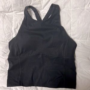 Kamo fitness Ellyn High Neck Tank - built-in bra.
